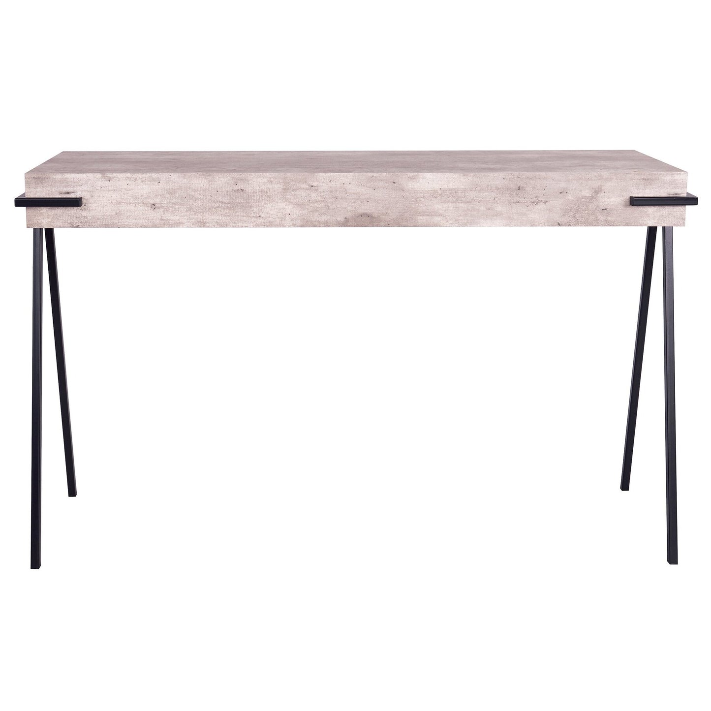 Dar Lighting Royan Concrete Effect Console Table