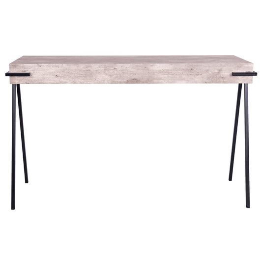 Dar Lighting Royan Concrete Effect Console Table