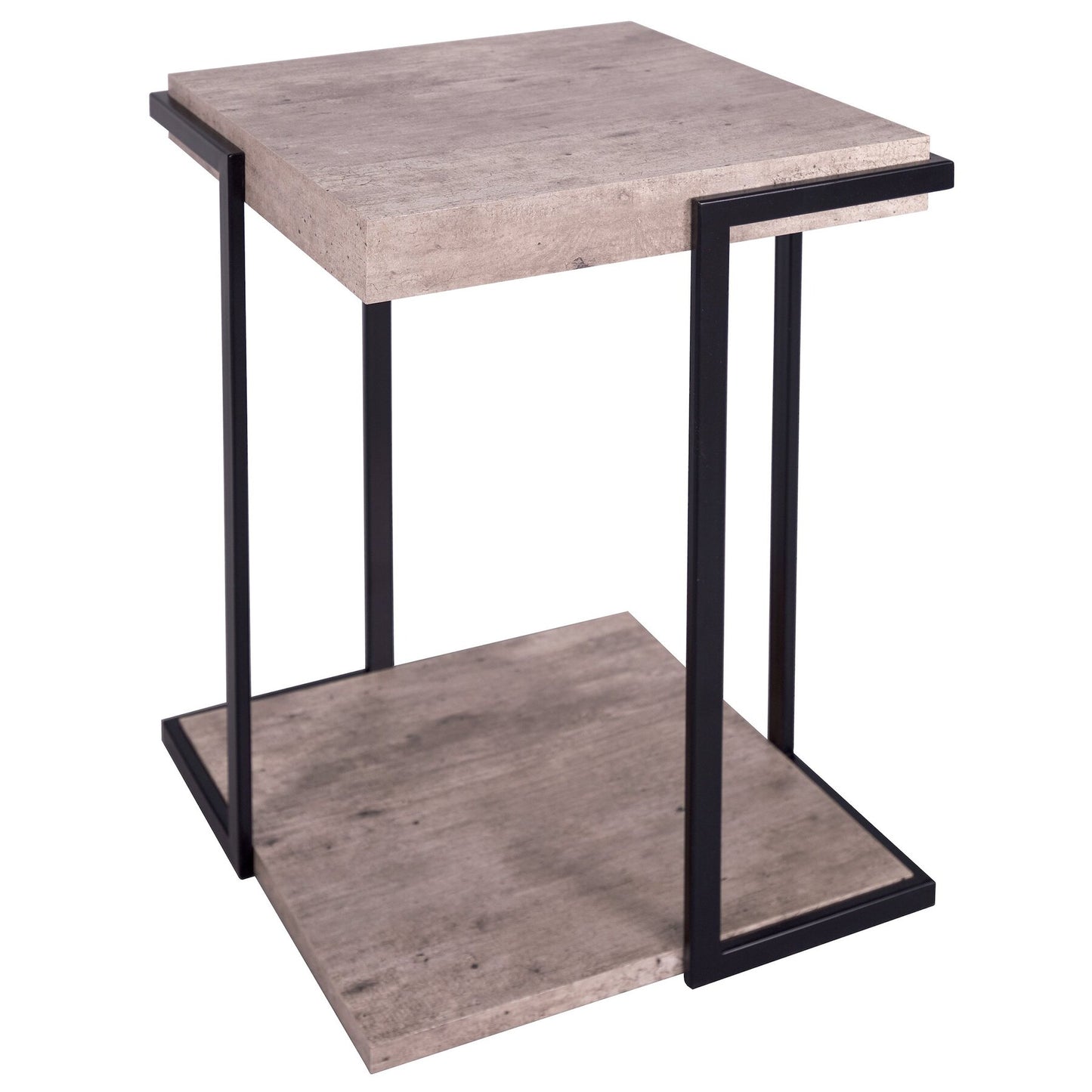 Dar Lighting Royan Concrete Effect Square Table