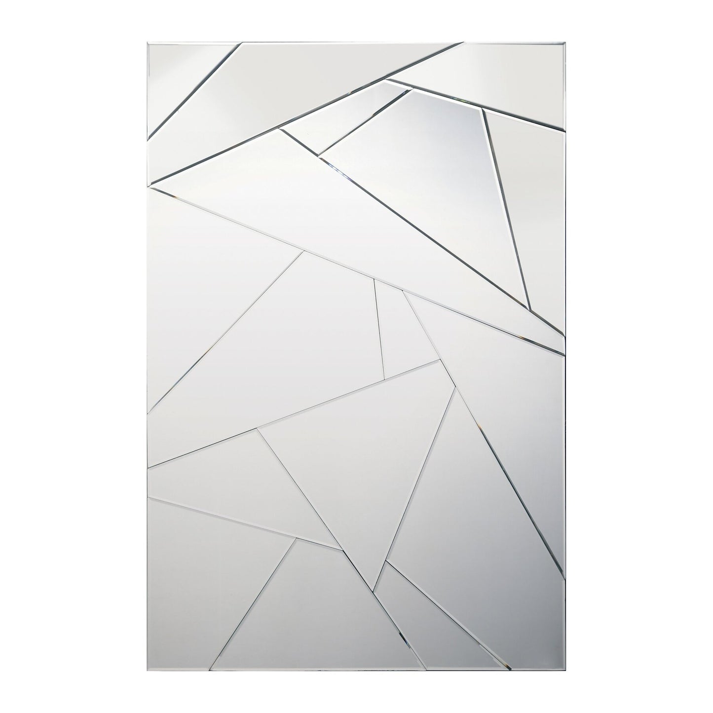 Dar Lighting Lecce Shatter 120x80cm Rectangle Mirror