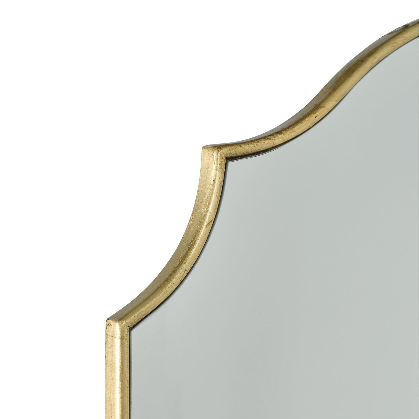 Dar Lighting Ruggiero Gold Detail 70x50cm Rectangle Mirror