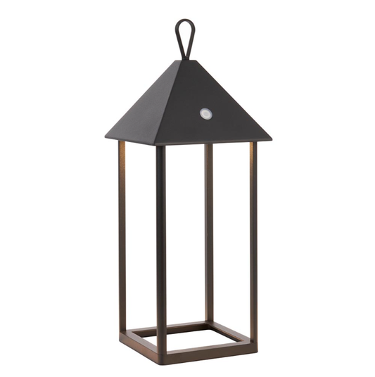 Endon Hoot Outdoor IP44 Large Black Table Lamp