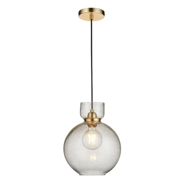 Vesilo Lighting Mercury Clear Blown Glass Pendant