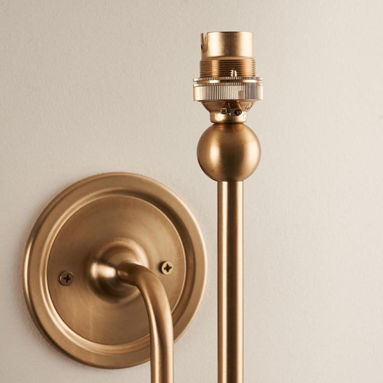 Endon Santiago Brass Wall Light (Fitting Only)