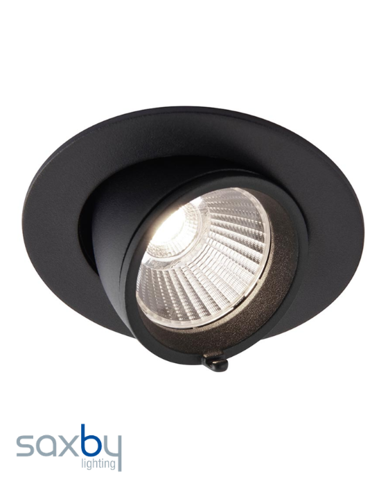 Saxby Axial Colour Changing 10.5W Round Recessed Downlight
