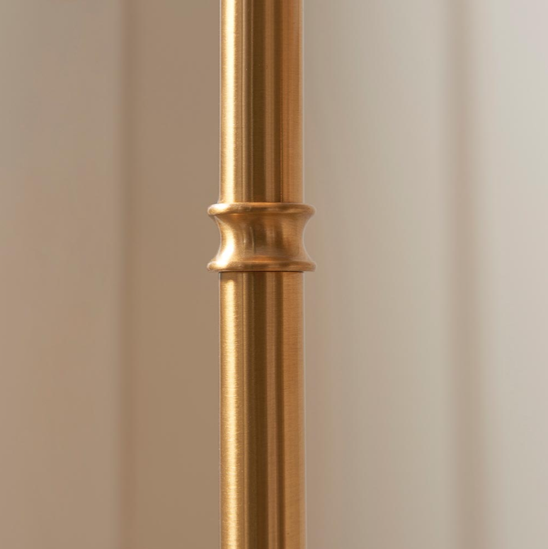 Endon Burley Brass Rechargeable Floor Lamp Base Only