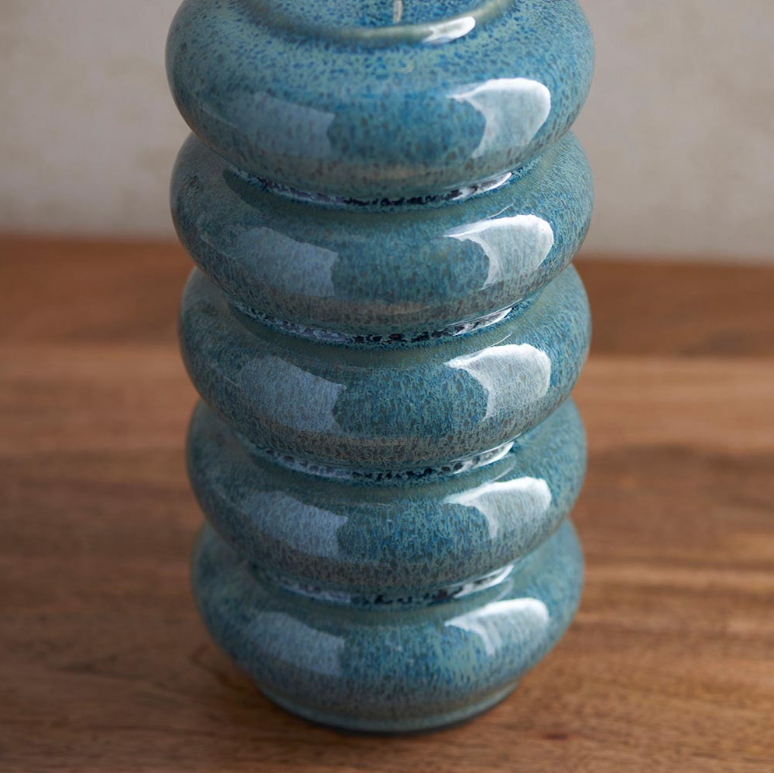 Endon Squash Blue Ceramic Table Lamp (Base Only)