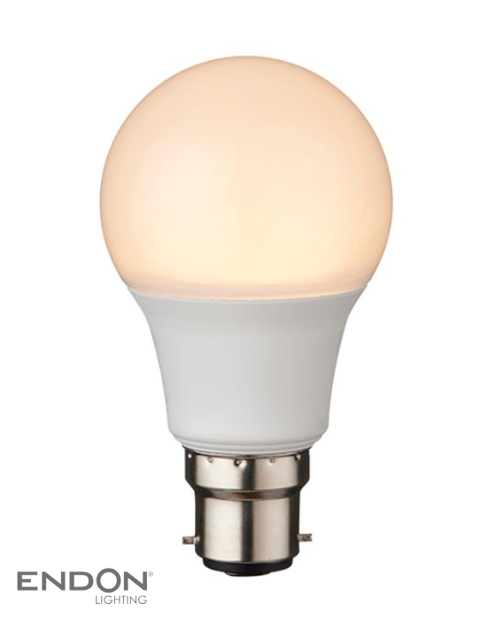 Endon Essentials B22 LED Warm White GLS Bulb (Non-dimmable)