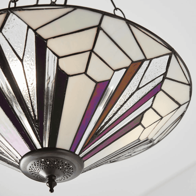 Tiffany Astoria Large Inverted 3 Light Pendant