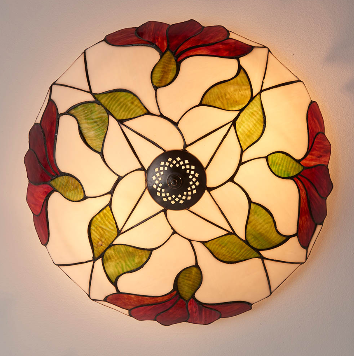 Tiffany Botanica Large 2 Light Flush