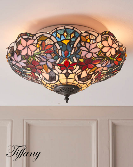 Tiffany Sullivan 2 Light Medium Flush