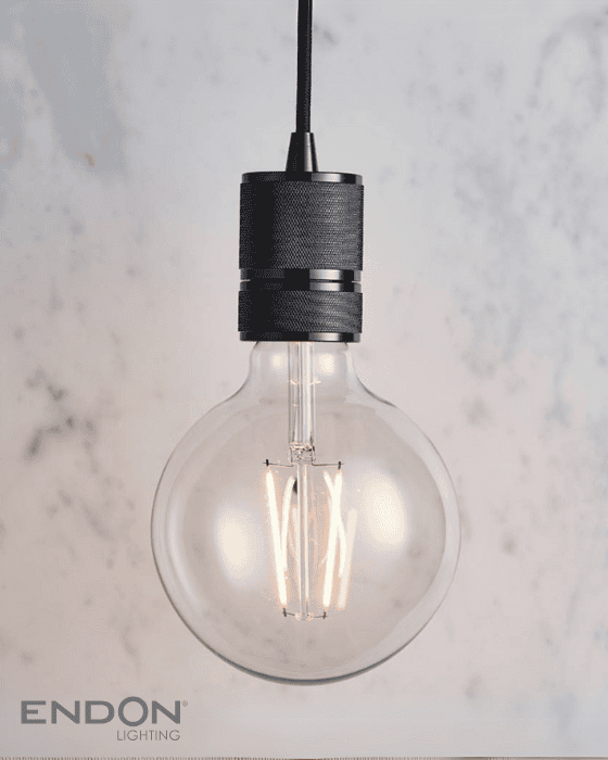 Endon Urban Black Cable Suspension Set
