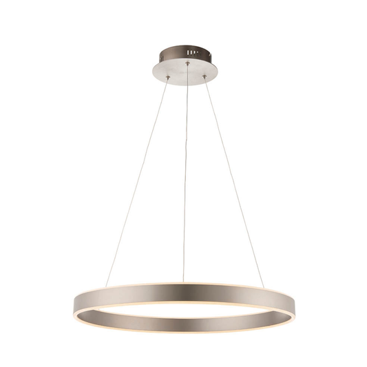 Endon Gen Ring Matt Nickel LED Pendant