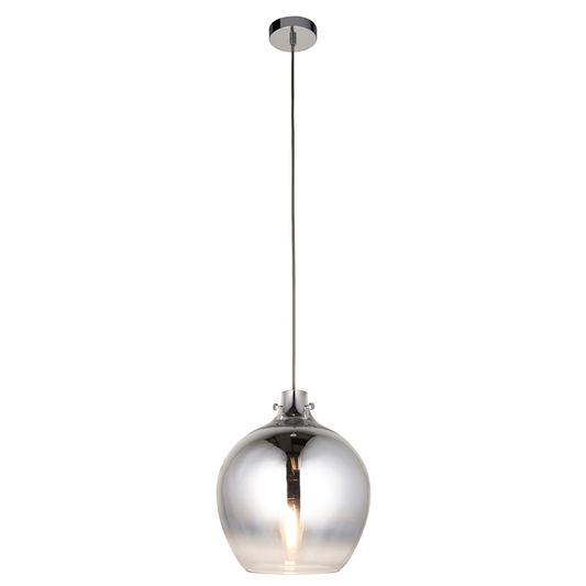 Vesilo Lighting Metallic Ombre Chrome Pendant