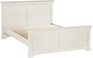 Bordeaux High Foot End Ivory 5' Bed
