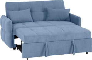 Chelsea Blue Fabric Sofa Bed