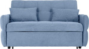 Chelsea Blue Fabric Sofa Bed