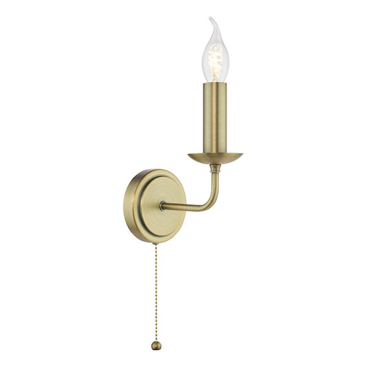 Dar Lighting Favian Matt Bronze Wall Light Bracket Only