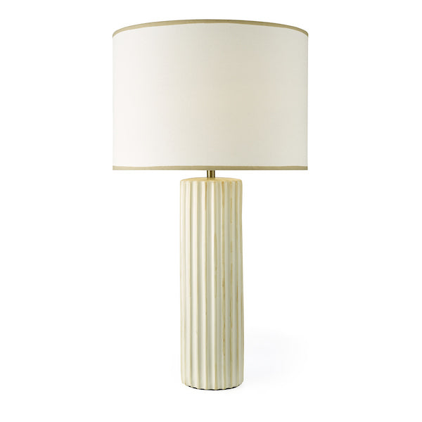 Dar Lighting Idella Taupe Table Lamp With Shade