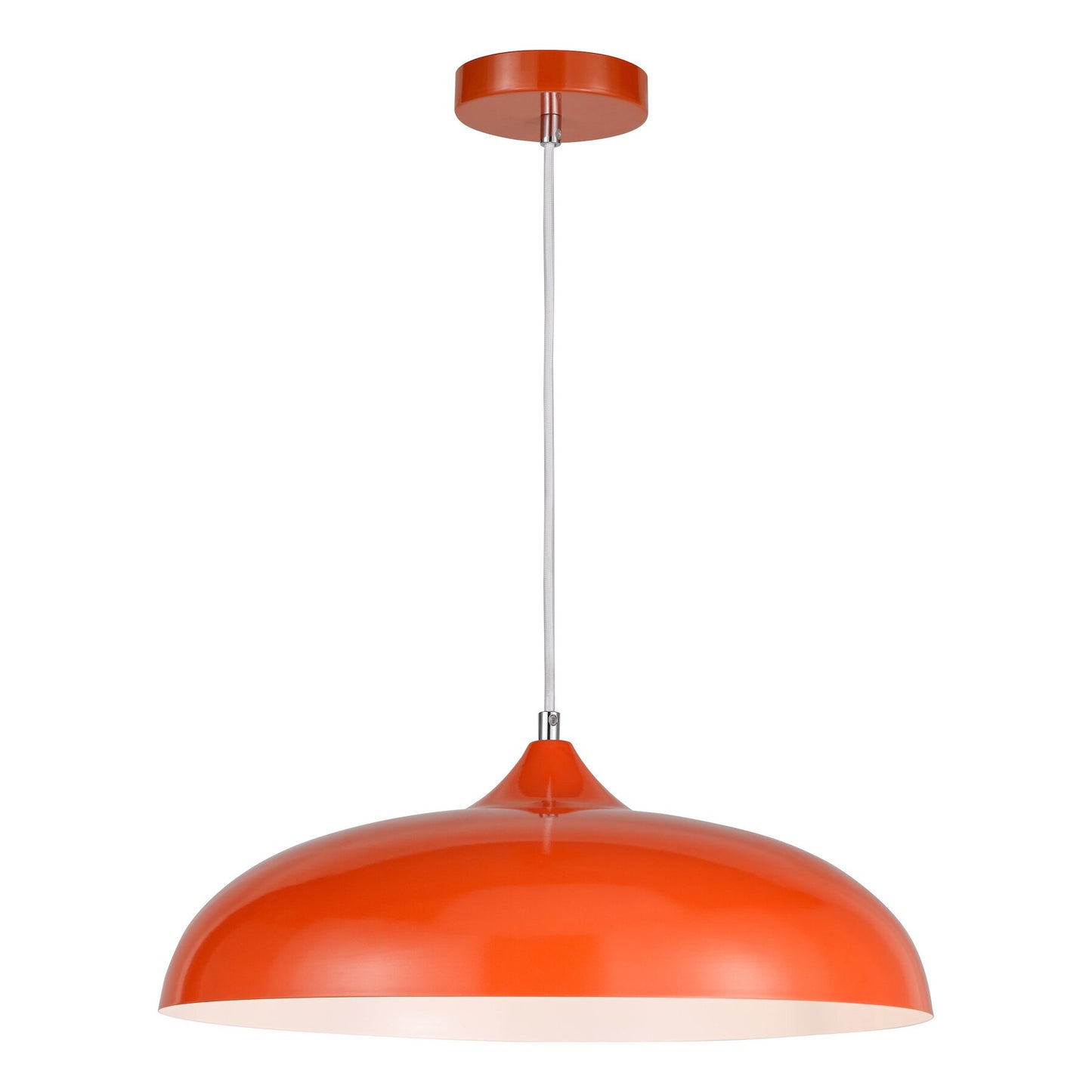 Dar Lighting Kaelan Orange Pendant