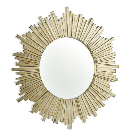 Laura Ashley Lovell Champagne 99cm Round Mirror