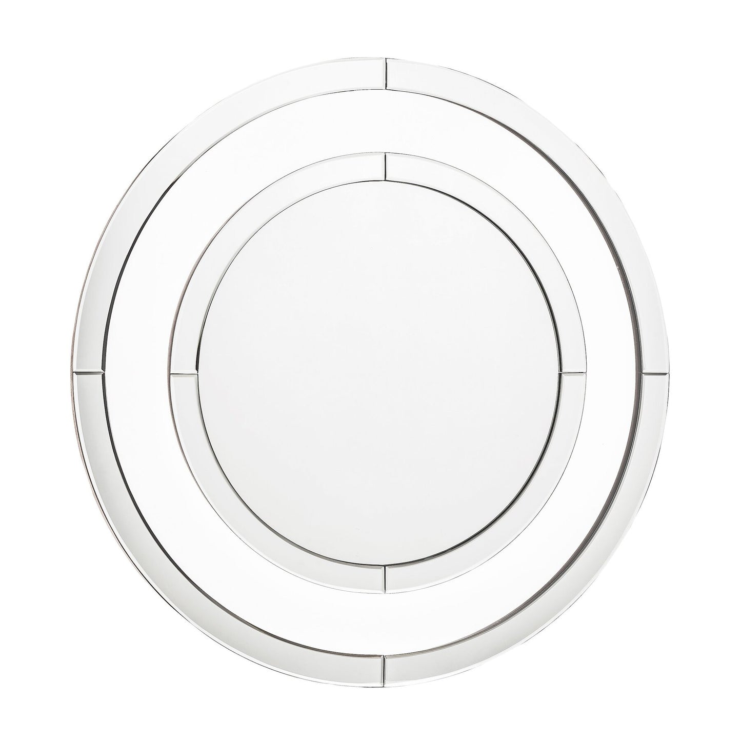 Laura Ashley Evie Small Clear Frame 60cm Round Mirror