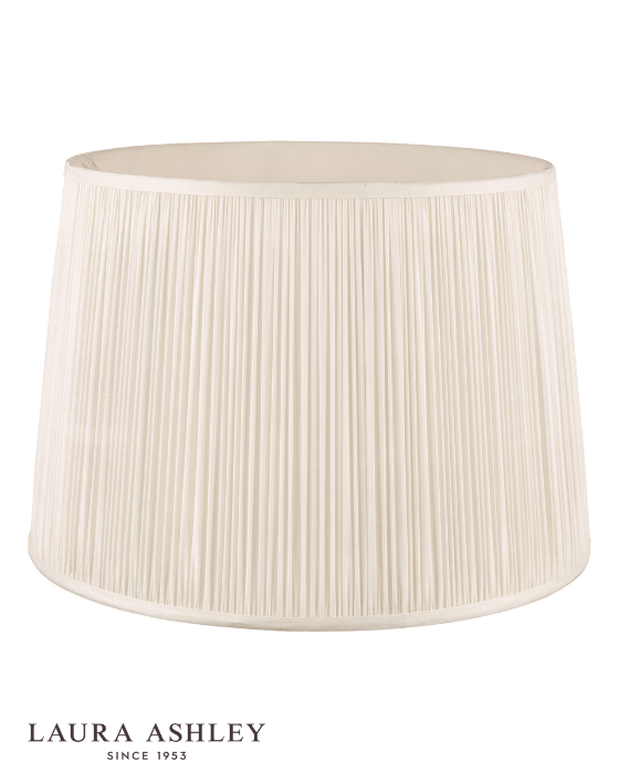 Laura Ashley Hemsley Silk Cream 40.5cm/16 Inch Shade