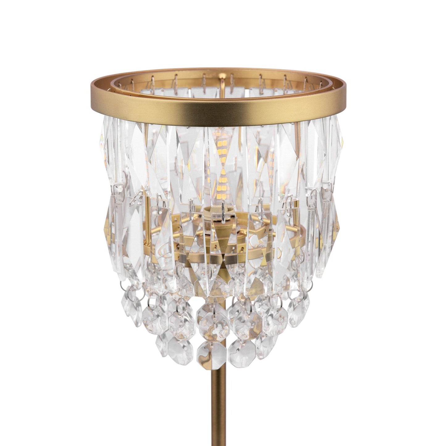 Laura Ashley Rhosill Crystal & Antique Brass Table Lamp