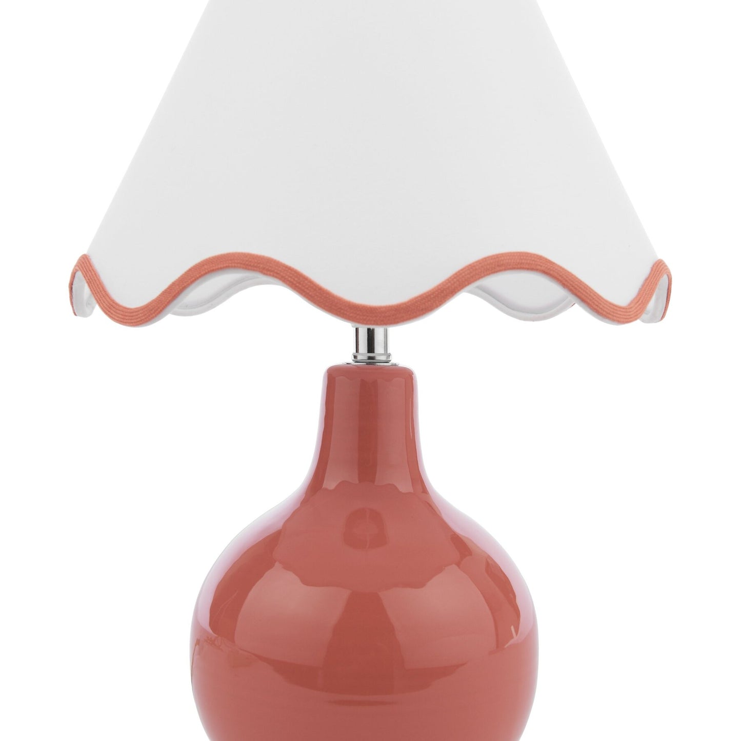 Laura Ashley Bramhope Terracotta Table Lamp With Shade