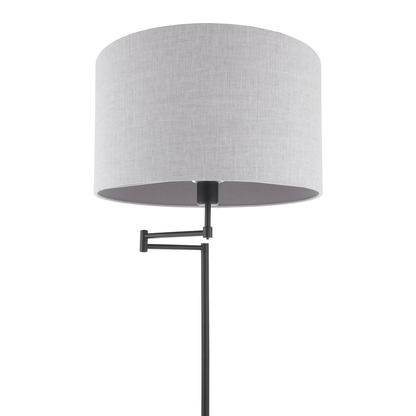 Laura Ashley Marlowe Matt Black Floor Lamp With Shade