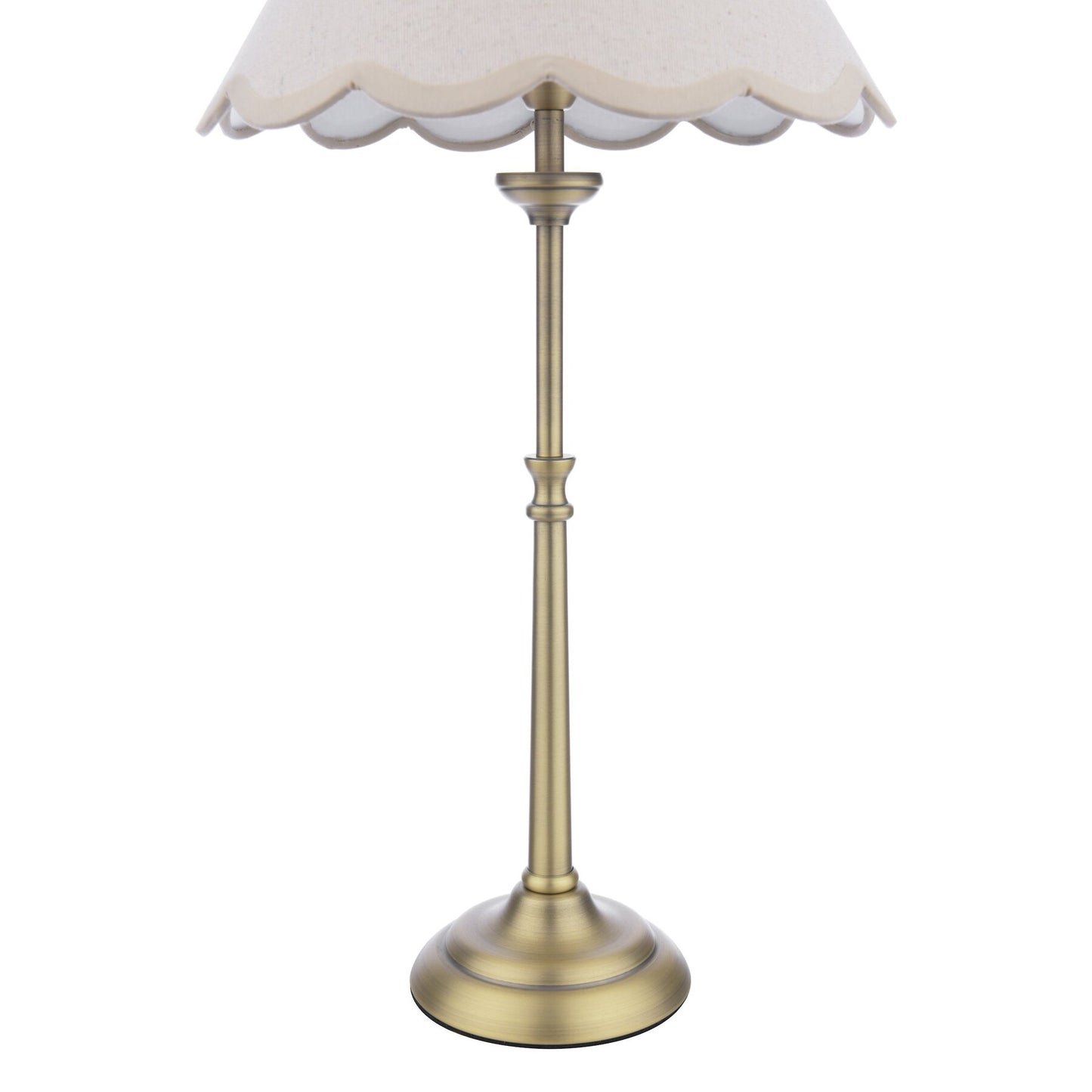 Laura Ashley Cordwell Matt Antique Brass Table Lamp With Shade