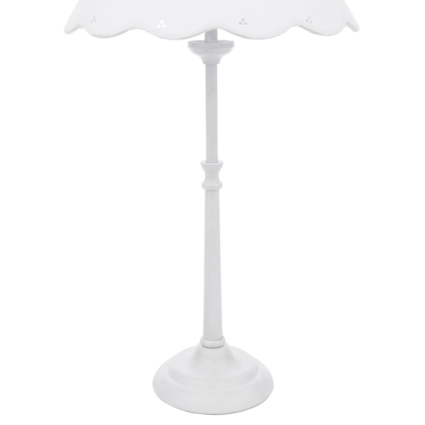 Laura Ashley Cordwell Matt White Table Lamp With Shade