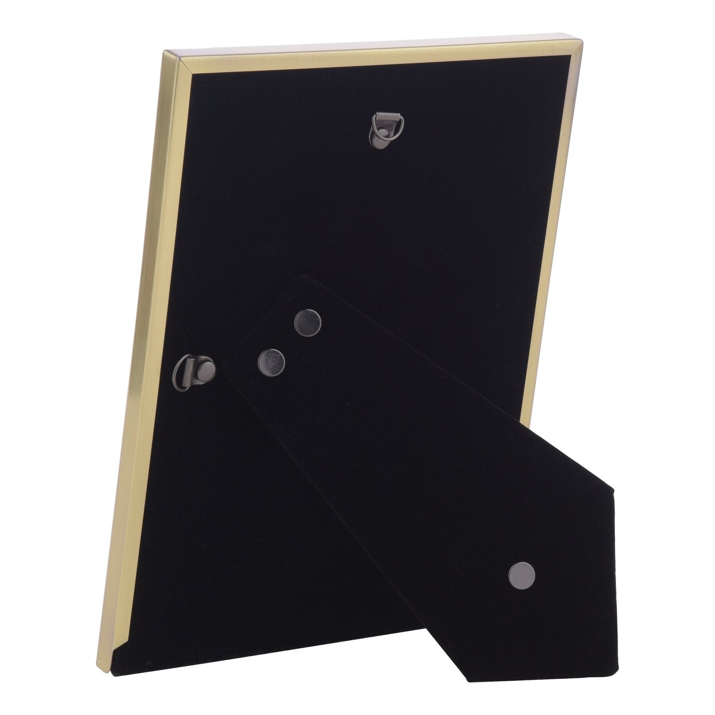Laura Ashley Harrison Brushed Brass & Blue 4x6 Inch Photo Frame