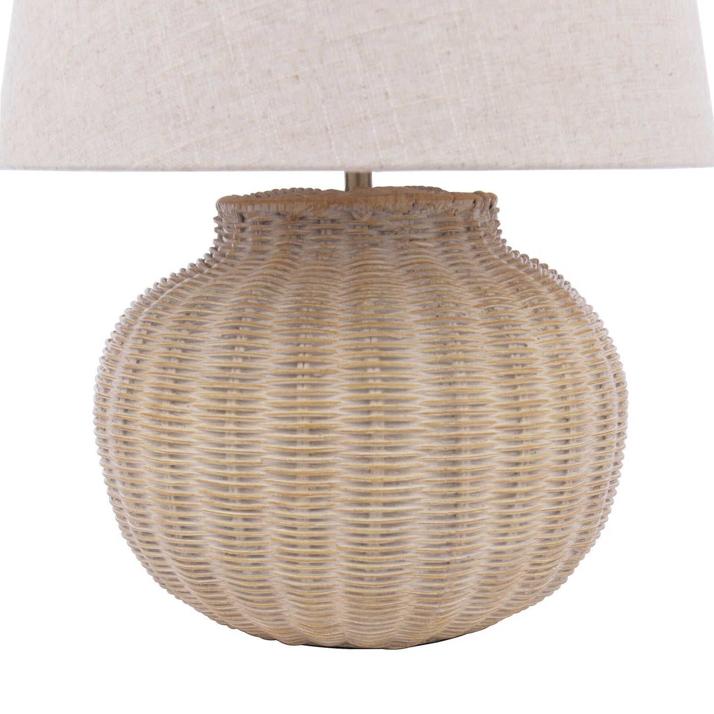 Laura Ashley Fernhill Large Matt Cream Table Lamp With Shade