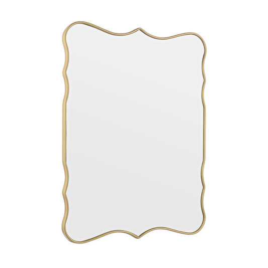 Laura Ashley Medora Matt Gold 64.5 X 49.5cm Mirror