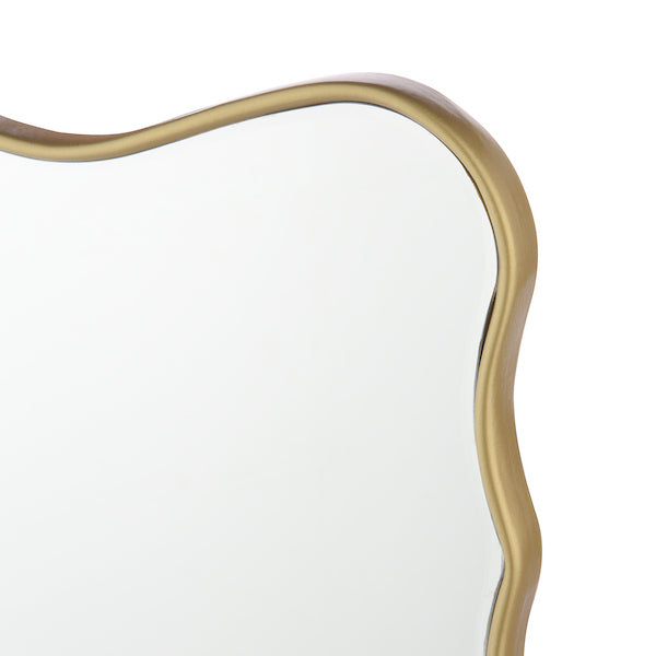 Laura Ashley Medora Matt Gold 64.5 X 49.5cm Mirror
