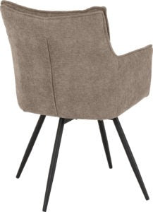 Lewis Carver Fawn Fabric Swivel Chair (2 Per Box)