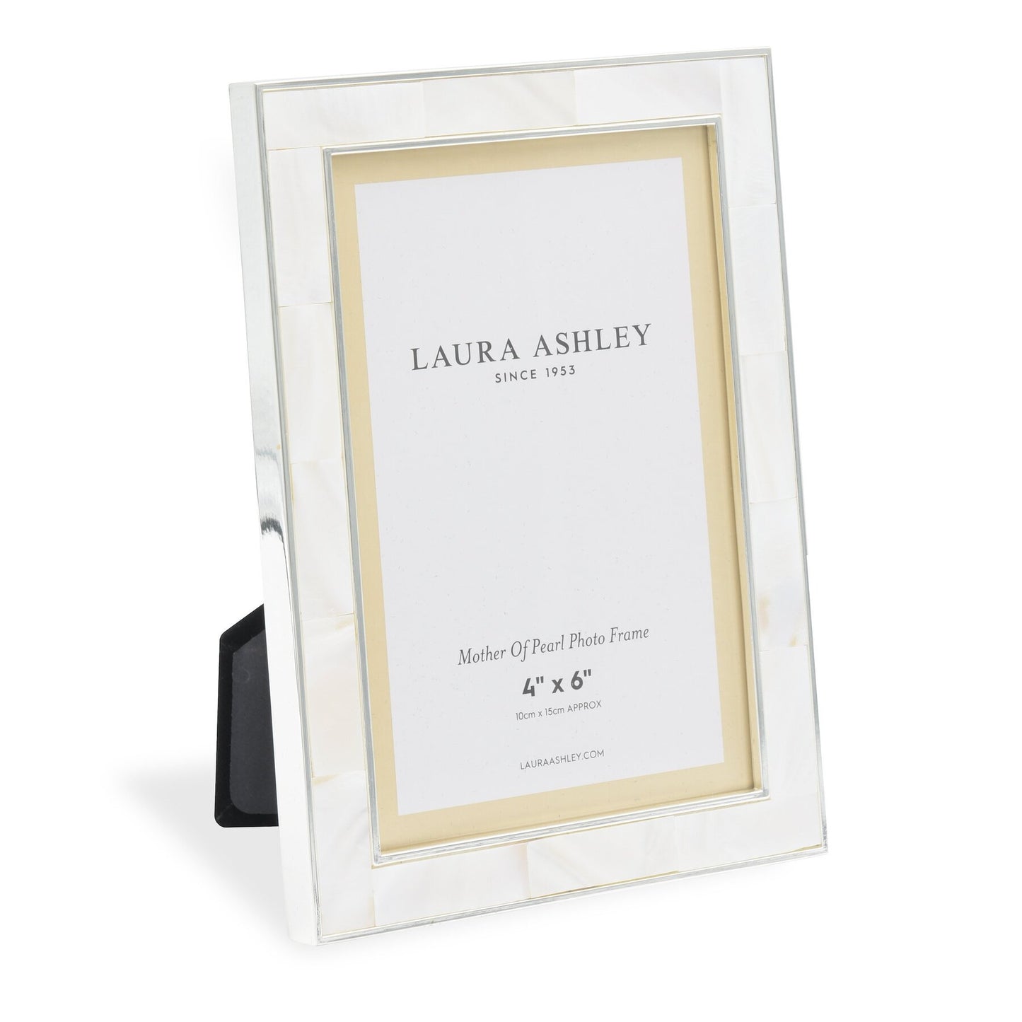 Laura Ashley Mother Of Pearl Photo Frame 4x6 Inch