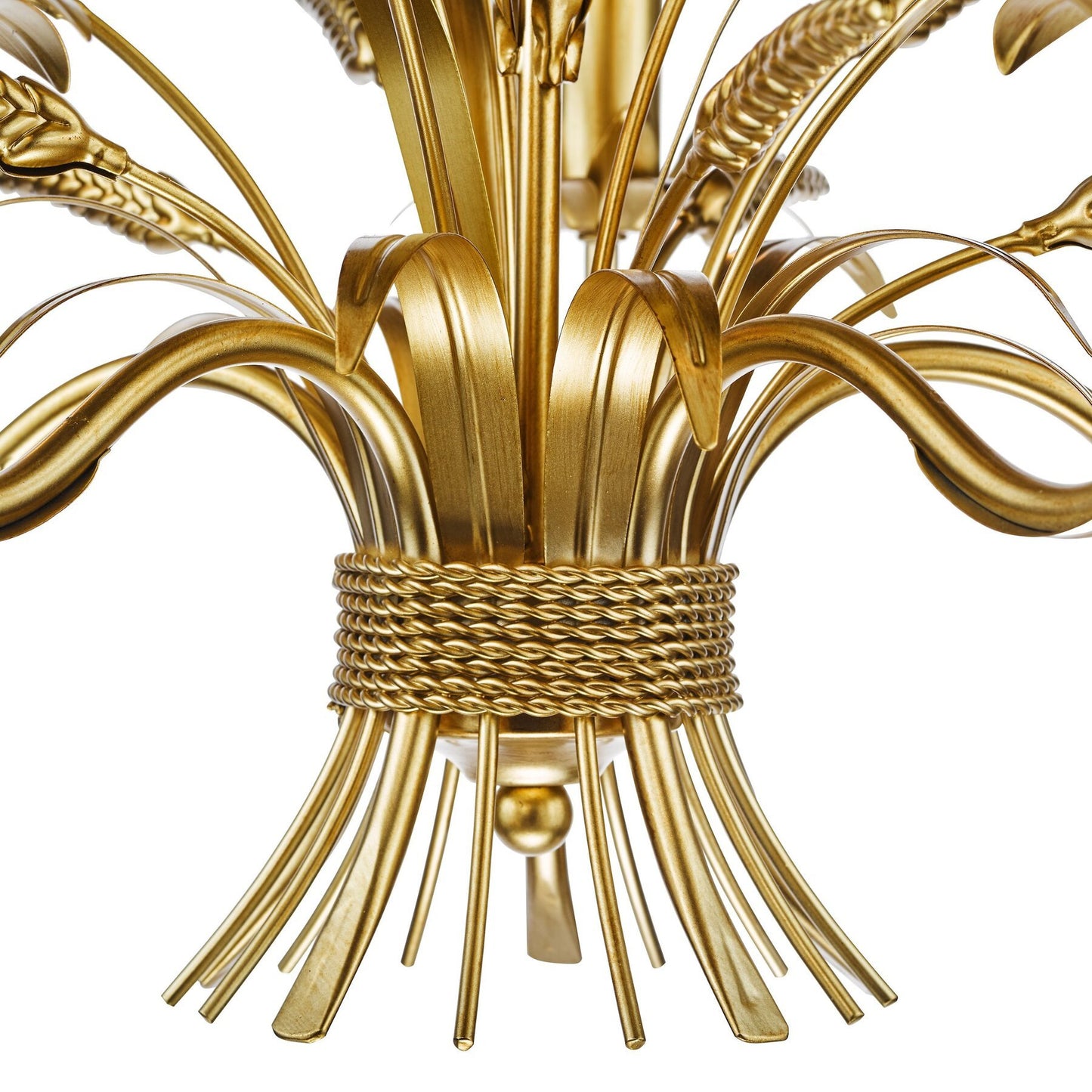 Dar Lighting Phaedra 5 Light Gold Pendant