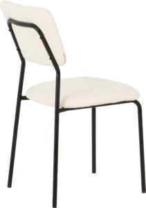 Sheldon Ivory Boucle Fabric Chair (Box of 4)
