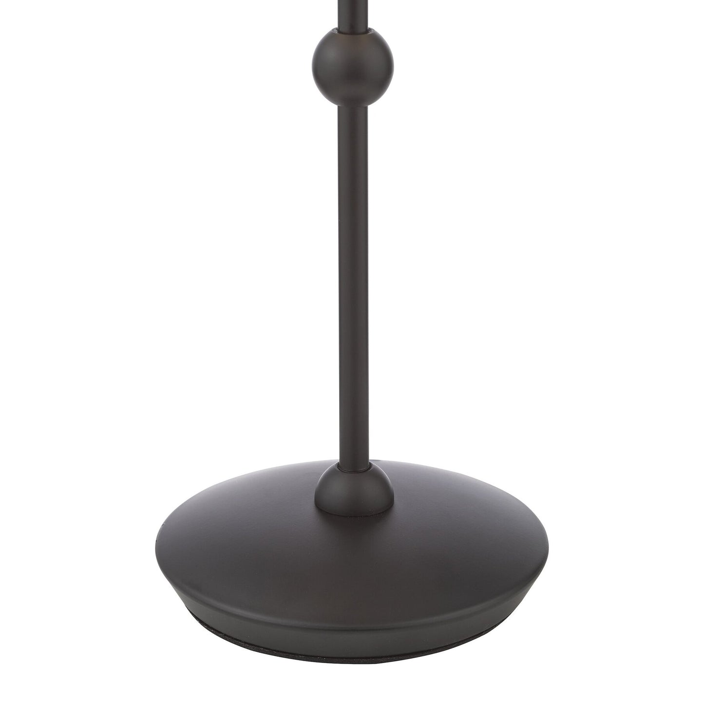 Dar Lighting Sosa Matt Black Table Lamp With Shade