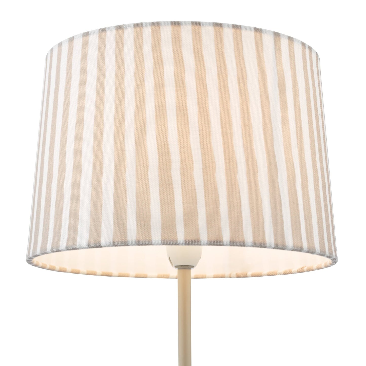 Dar Lighting Sosa Matt Taupe Table Lamp With Shade
