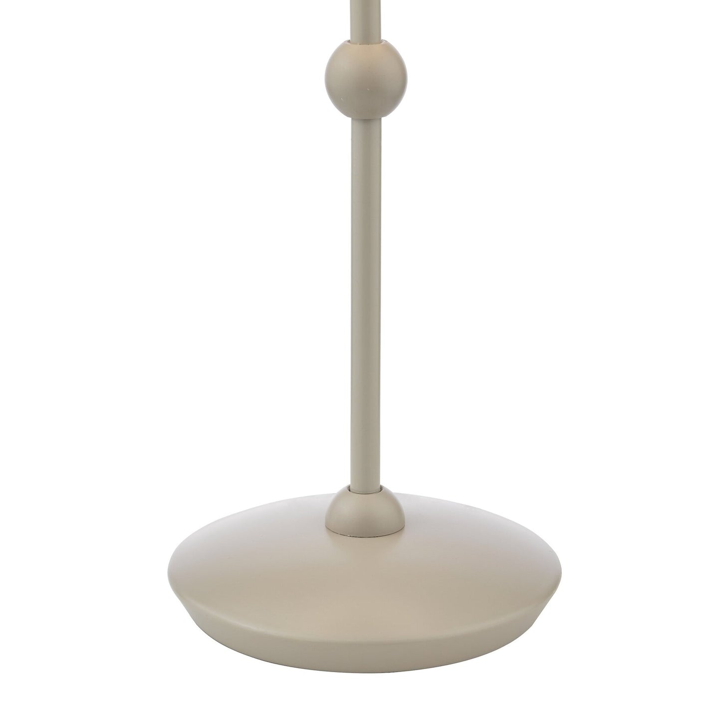 Dar Lighting Sosa Matt Taupe Table Lamp With Shade