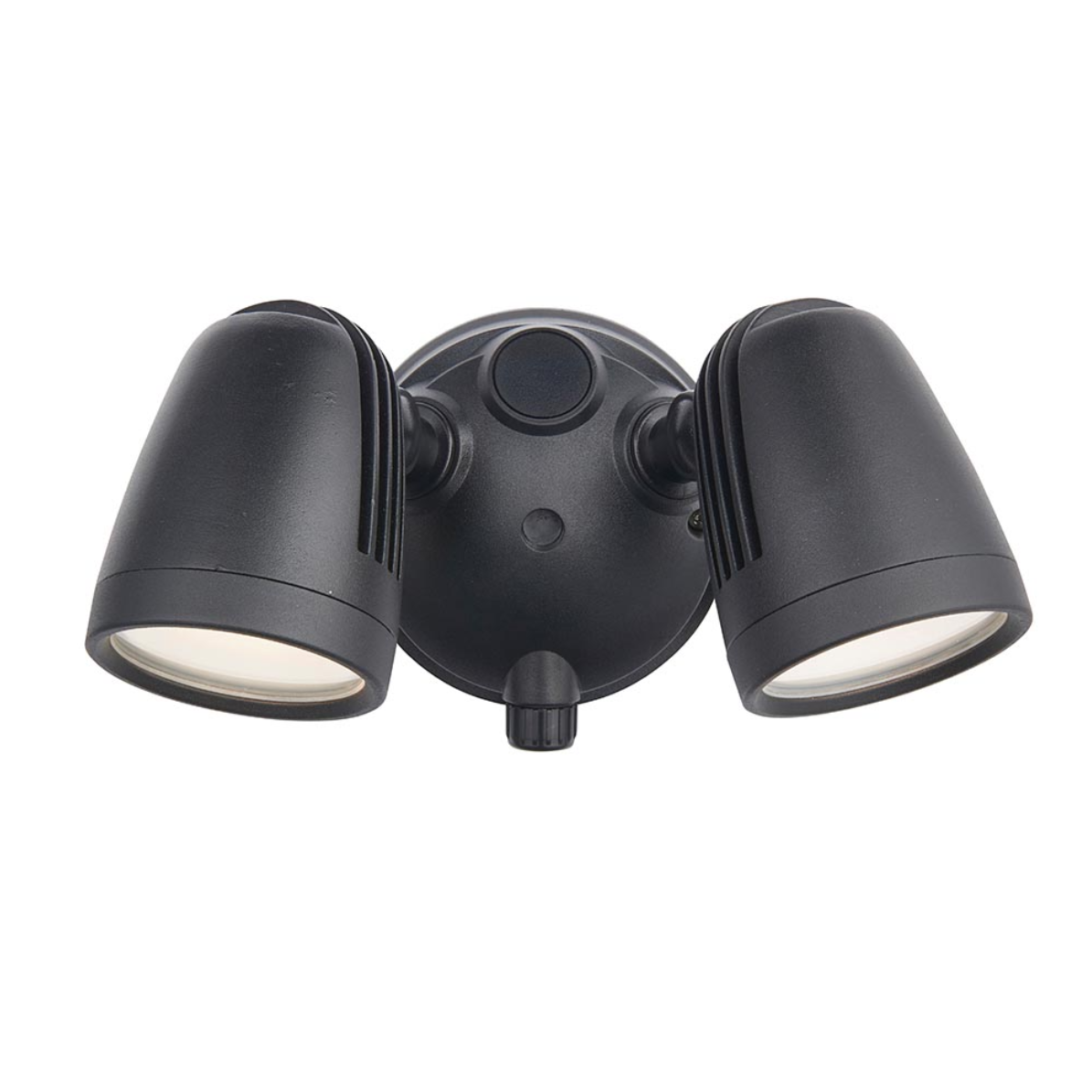 Saxby Salde Black Outdoor CCT IP54 10W Twin Spotlight