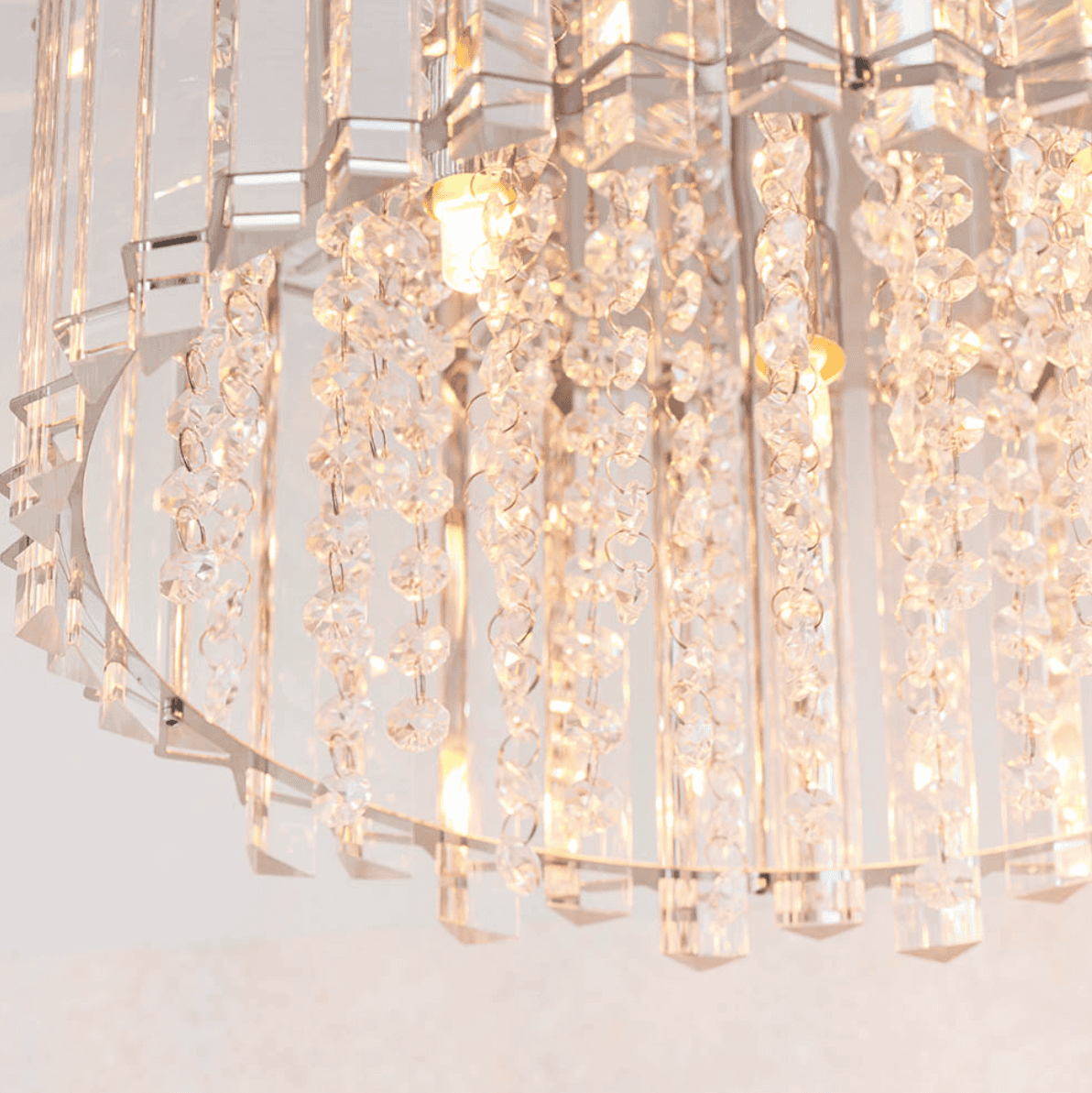 Endon Hanna Crystal 4 Light Flush