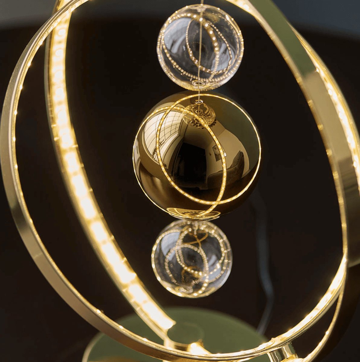 Endon Muni Gold Table Lamp