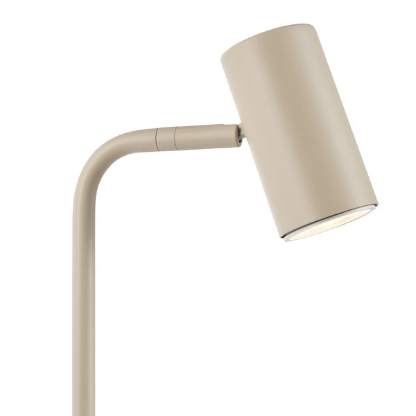 Dar Lighting Thierry Matt Taupe Desk Lamp