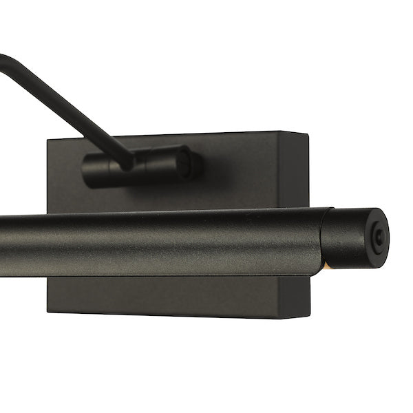 Dar Lighting Tyrus 35cm Satin Black LED Picture Light