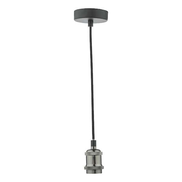 Dar Lighting Waco Black Chrome & Matt Black Suspension