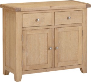 Windsor 2 Door & 2 Drawer Natural Oak Sideboard